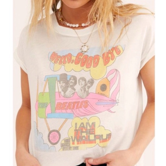 Free People Tops - FREE PEOPLE The Beatles ‘I am the Walrus’ band tee
